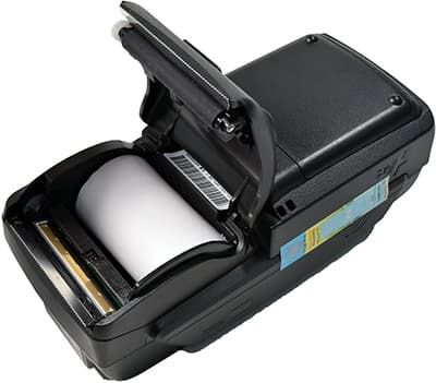 IRAS 900 K принтер изнутри с бумагой