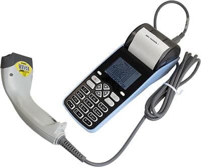 Сканер Zebex Z-3101 подключен к Штрих-Мпей-Ф