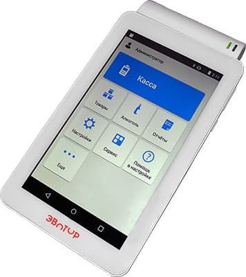 ЭВОТОР POS-терминал ЭВОТОР POS-терминал, начальный экран