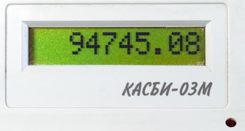 Дисплей кассира